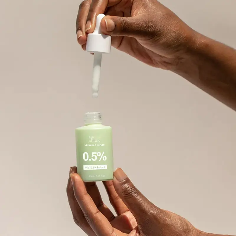 private label vitamin a face serum